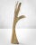 Sculptural Hands in Silver Metal by Gio Ponti for Lino Sabattini, 1978, Set of 2 For Sale - Image 3 of 9