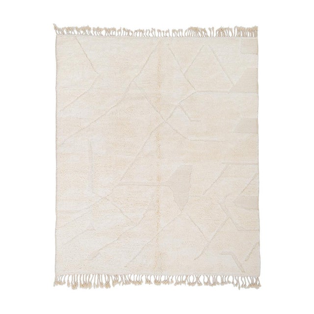 Hand-Knotted Wool Rug by Azele Studio For Sale - Image 12 of 12