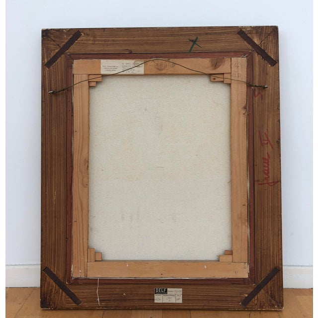Alfredo Vannotti, Solitude, 1978, Oil on Canvas, Framed For Sale - Image 8 of 10