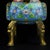 Chinese Cloisonné Incense Burner | Gilt Bronze Celestial Dog Finial & Floral Motif For Sale - Image 10 of 10