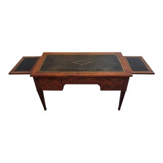 19th Century French Mahogany Writing Desk For Sale
