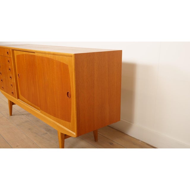 Ikea Vintage Teak Borgia Sideboard from Ikea, 1960s For Sale - Image 4 of 17