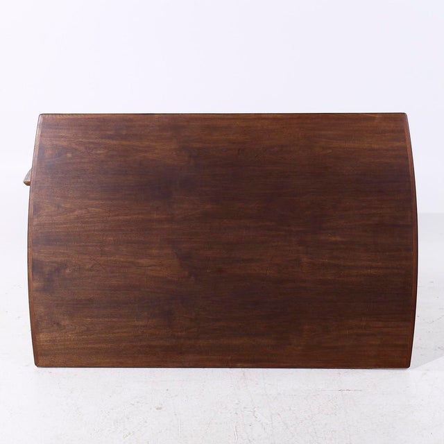 Gudme Møbelfabrik Mid Century Danish Teak Hidden Leaf Expanding Dining Table For Sale - Image 9 of 11