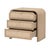 Transitional Cannes Three Drawers Wood Nightstand by Essentials for Living For Sale - Image 3 of 11