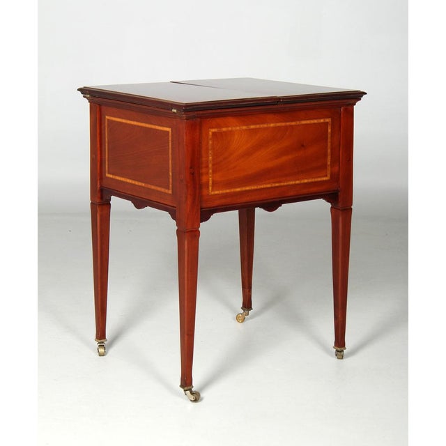 Early 20th Century Lawyers Coffin Serving Table, 1920s For Sale - Image 14 of 18
