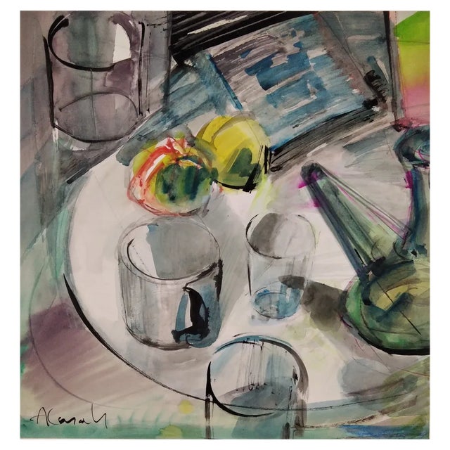 Amadeu Casals, Untitled, 2006, Mixed Media on Paper, Framed For Sale