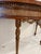 Vintage Louis XVI Style Giltwood Marquetry Demilune Console Table For Sale In Chicago - Image 6 of 9