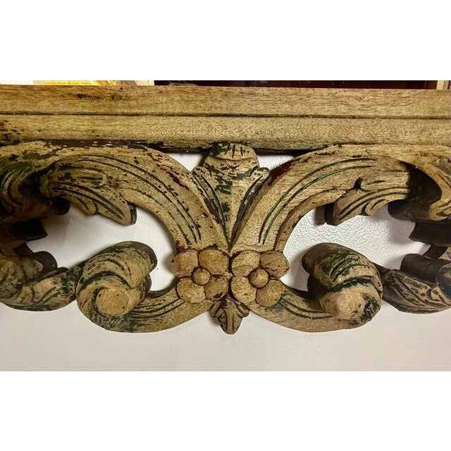 Antique Italian Wall Mirror, Vintage Elegance From the 20th Century For Sale - Image 10 of 15