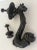 Black 19th Century French Door Knocker With Dog For Sale - Image 8 of 13