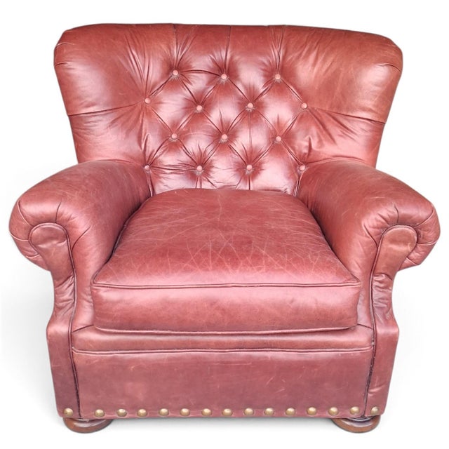 A statement piece for your living Space: The Ralph Lauren Style Writer’s Chair. Timeless Elegance & Unmatched Comfort...