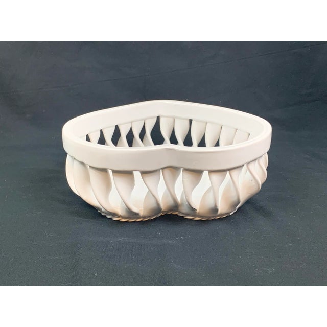 Vintage Handmade Italian Heart Shaped Bowl For Sale In New Orleans - Image 6 of 12