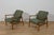 The pair of GFM-64 armchairs was designed in the 1970s by Edmund Hom. Due to its compact form, full frame and preserved...