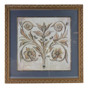 Late 20th Century Art Piece With Nice Frame