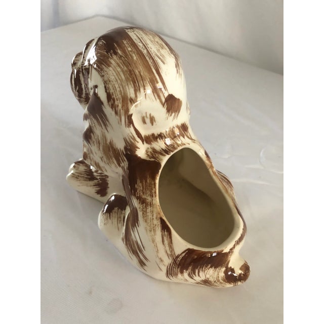 1950s 1950’s Cocker Spaniel Dog Planter For Sale - Image 5 of 9