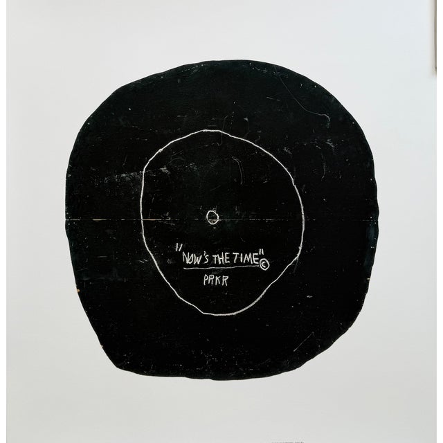 Contemporary Jean Michel Basquiat (1960-1988), Now’s the Time, 1985, Copyright Estate of Jean Michel Basquiat, Licensed by Artestar Ny For Sale - Image 3 of 11