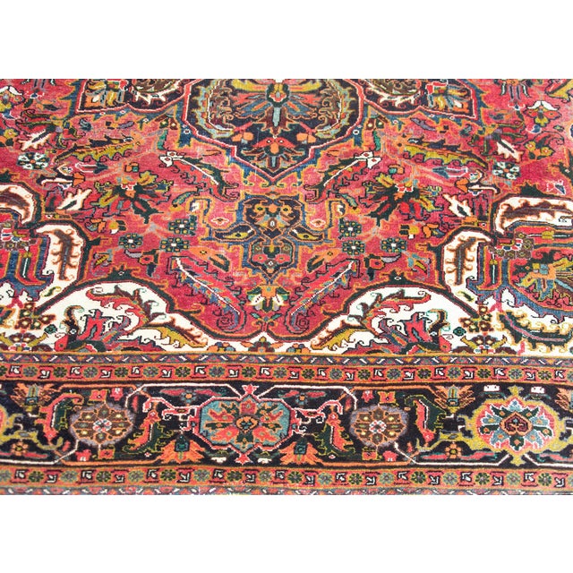 Vintage Persian Heriz Rug For Sale - Image 14 of 14