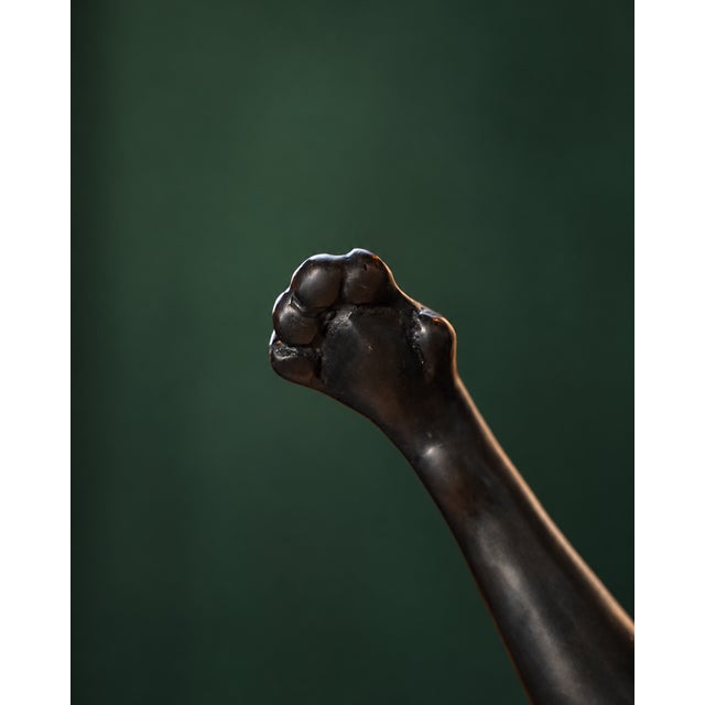 1960s Unknown, Sculpture Chat, 1960s, Bronze For Sale - Image 5 of 8
