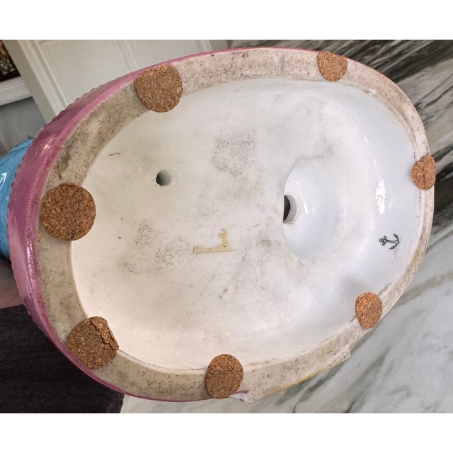 Late 19th Century French Rococo Revival Vion & Baury Porcelain Figure For Sale - Image 17 of 18