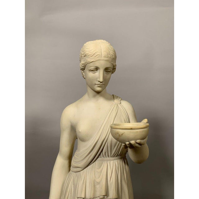 Traditional French School of the 19th Century, after Berthel Thorvaldsen (1770 – 1844) “Hebe” For Sale - Image 3 of 11