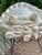 Vintage White Ceramic Conch Shell Planter For Sale - Image 9 of 10
