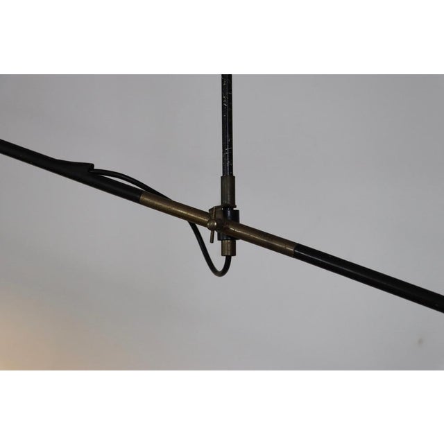 Counter Balance Ceiling Lamp by J. J. M. Hoogervorst for Anvia, Holland, 1957 For Sale - Image 13 of 15