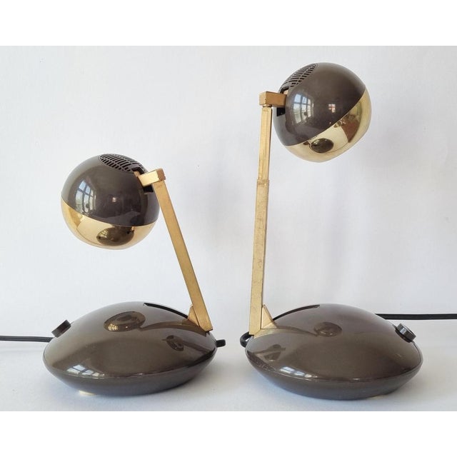Mid-Century Telescope Table Lamps from Eichhoff Werke, Germany, 1979, Set of 2 For Sale - Image 10 of 18