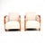 A stylish and very well made pair of Swedish Art Deco armchairs in walnut. They were recently imported from Sweden, they...