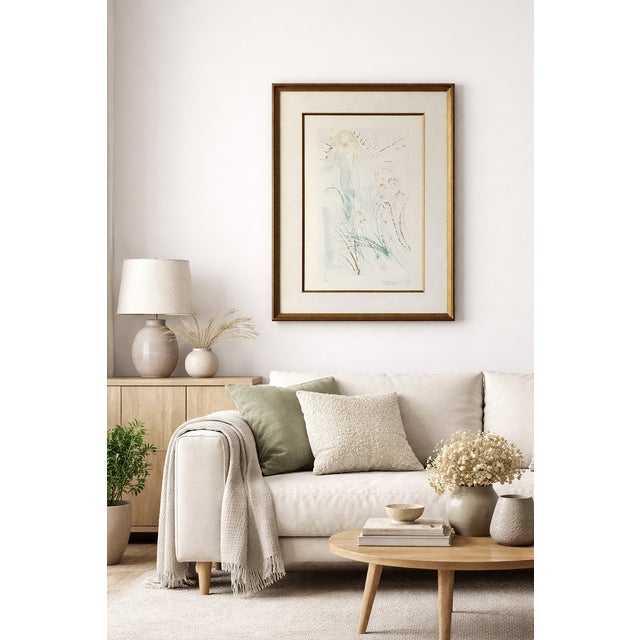 Salvador Dalí, Nude I Am My Beloved, 1971, Lithograph, Framed For Sale - Image 3 of 10