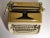 Vintage Mustard Royal Safari Typewriter With Case & Key For Sale - Image 9 of 13