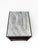 Wood 1960s John Widdicomb Bedside Table With Travertine Top and Brass Detailing For Sale - Image 7 of 14