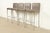 Mid-Century Modern Steelcase Coalesse Modern Leather and Chrome Bar Stools, Set of Four For Sale - Image 3 of 13