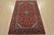 Farmhouse Kashan Rug 4’7” X 7’1” Red Wool Vintage Traditional Hand-Knotted Carpet For Sale - Image 3 of 13