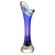 1970s Vintage Blue Glass Vase, Italy, 1970s For Sale - Image 5 of 5