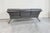 Mid Century Chrome Sofa by Italian Designer Plato Ginello, With Pollack Wool Plaid Fabric For Sale - Image 6 of 12