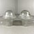 Gray Vintage Glass Mushroom Table Lamps from Peill & Putzler, 1970s, Set of 2 For Sale - Image 8 of 18