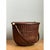 Vintage Woven Rattan Nantucket Basket With Handle For Sale - Image 4 of 12