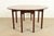 1980s Kittinger Georgian Mahogany Gate Leg Drop Leaf Dining Table or Breakfast Table, Newly Refinished For Sale - Image 5 of 12