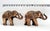 1970s Pair Elephant Figurines For Sale - Image 5 of 12