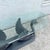 Art Deco Carved and Painted Swan Glass Top Console For Sale - Image 4 of 10