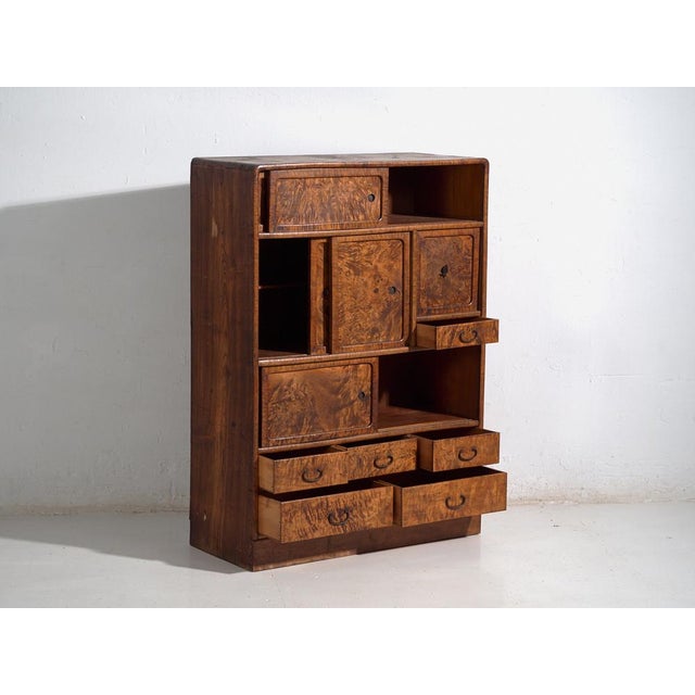 Antique Japanese Mizuya-Dansu Cabinet For Sale - Image 12 of 16