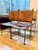 Custom made in Mexico, handcrafted wrought iron rebar with saddle leather seat and back Materials and Techniques:...