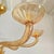 Amber 1980s Amber-Brown Neoclassical Murano Chandelier For Sale - Image 8 of 9