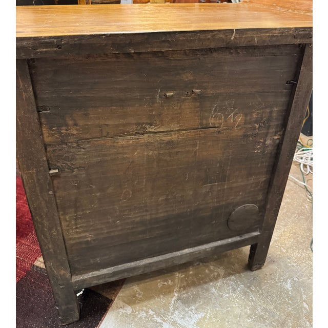 Vintage 1940's Asian Wood Sideboard For Sale - Image 9 of 12