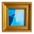 Blue Framed Mini Painting by Jessalin Beutler For Sale