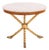 Italian Mid-Century Giltwood & Marble Center Table For Sale