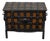 18th Century English Two-Toned Wrought Iron and Wood Sea Chest on Metal Legs For Sale