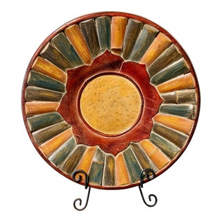Mosaic Bamboo Art Wall Hanging For Sale