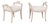Pair, 20th Century Swedish Gustavian Style Tabouret Stools For Sale