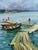 Blue Oil Painting Pier by the Sea Yuriy Suprunchuk For Sale - Image 8 of 11