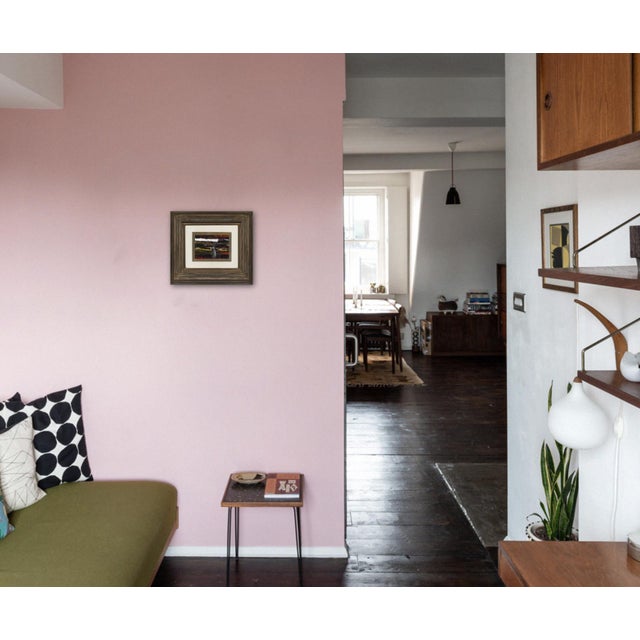 Charles Higgins / Pic, Lovers at Dusk, 1968, Oil on Paper, Framed For Sale - Image 4 of 5